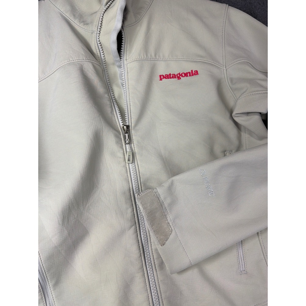 Patagonia Softshell Jacket Women's Small Full Zip Stretch Performance Mock‎ Neck